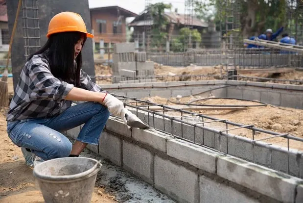 Concrete Contracting & Paving professional at work