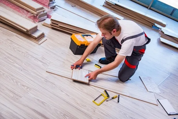 Flooring Services process in action