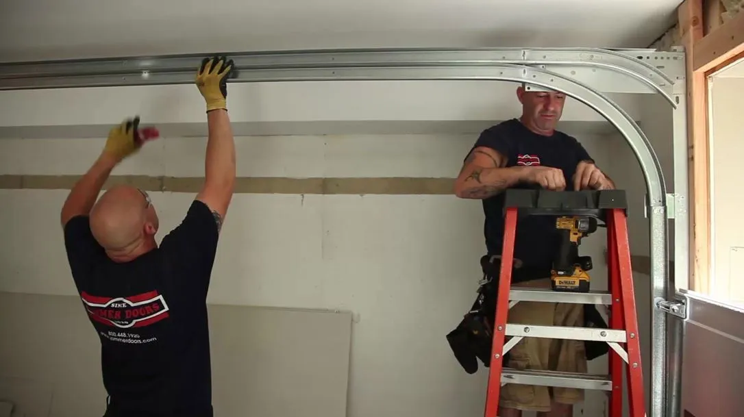 Garage Door Repair & Install completed restoration
