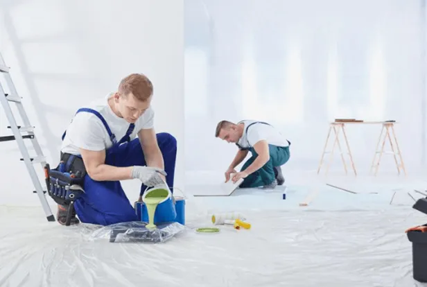 Painting Services process in action