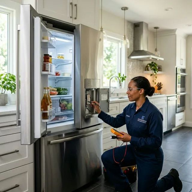 Appliance Repair Services professional at work