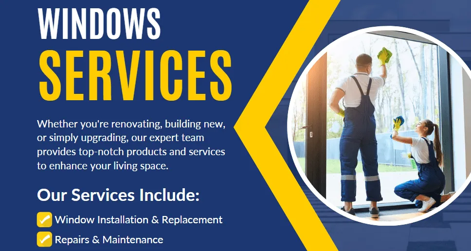 Window Cleaning Services process in action